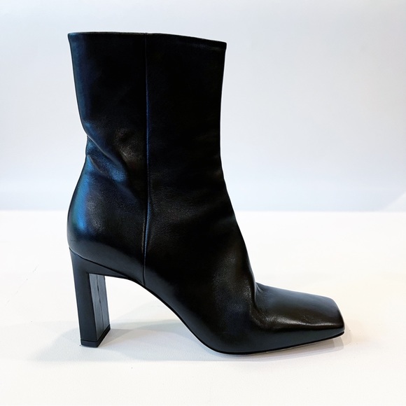 Wandler Isa Square Toe Ankle Boot Size 40 - Picture 9 of 14